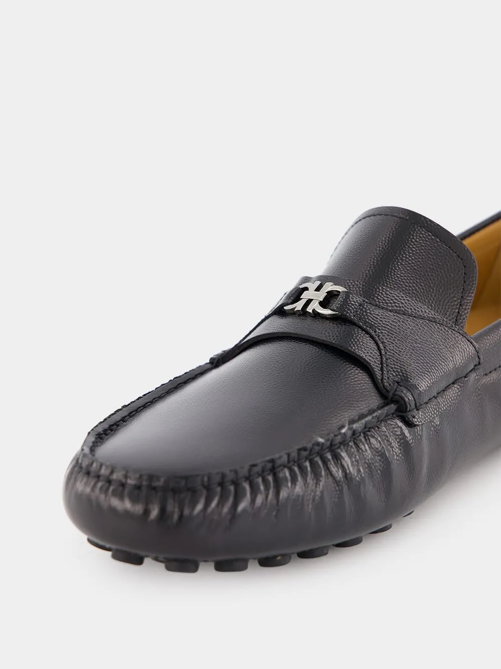 Gancini Ornament Driver Loafer