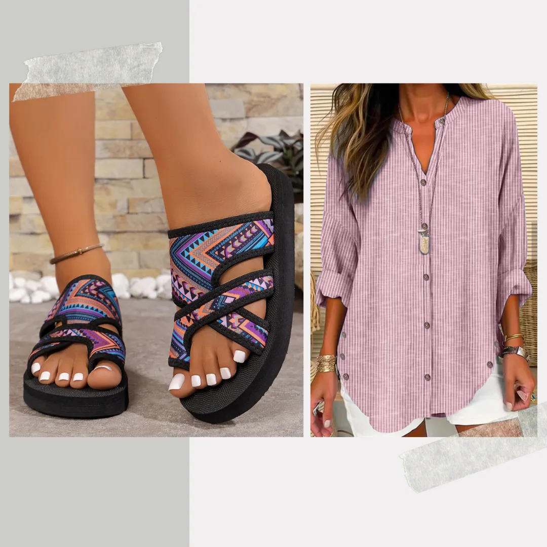 Geo & Fiona Pink Summer Set