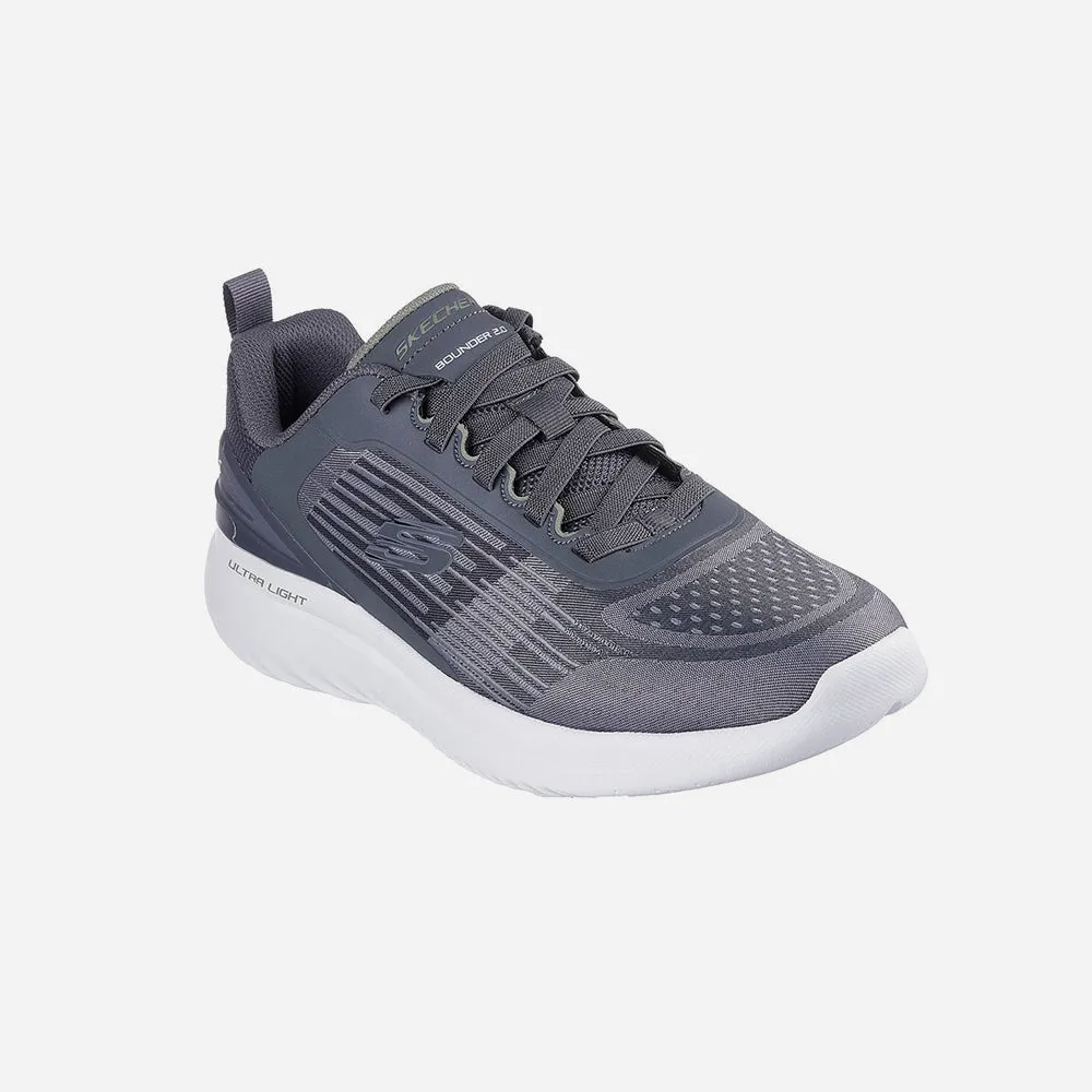 Giày Sneaker Nam Skechers Bounder 2.0 - Xám