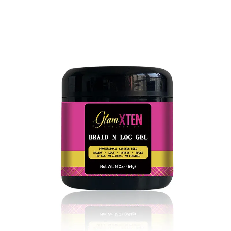GXC Braid N Loc Gel: Professional Maximum Hold