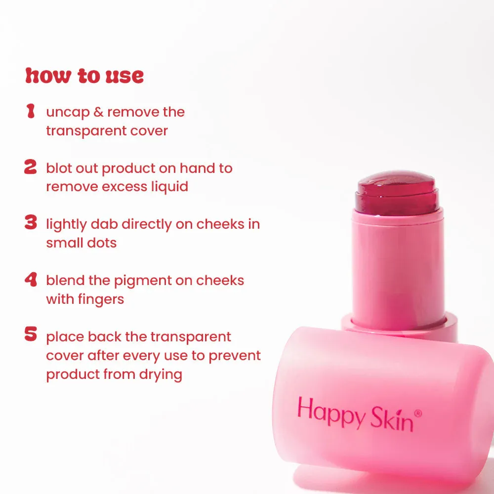 Happy Skin Jelly Blush in Raspberry