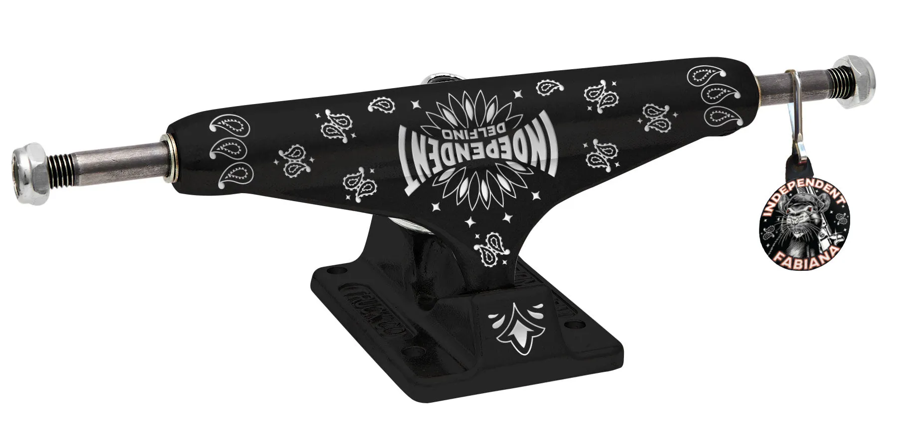 Independent Fabiana Delfino Stage 11 Forged Hollow Black Skateboard Trucks