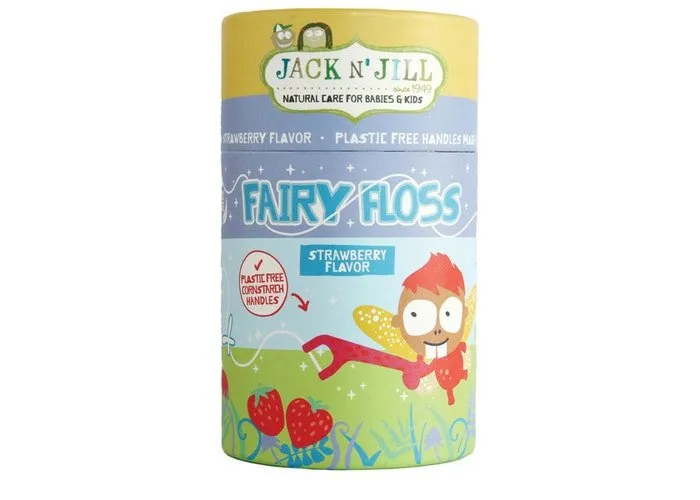 Jack N' Jill Fairy Floss compostable Floss Picks 30pcs