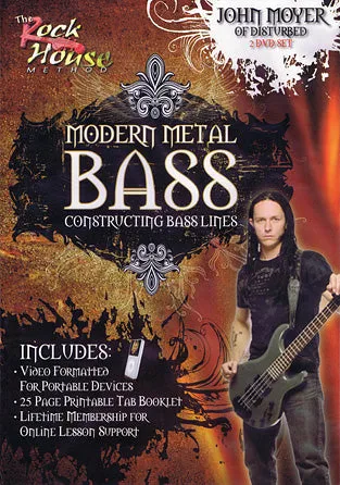 John Moyer of Disturbed - Modern Metal Bass (2-DVD Set)