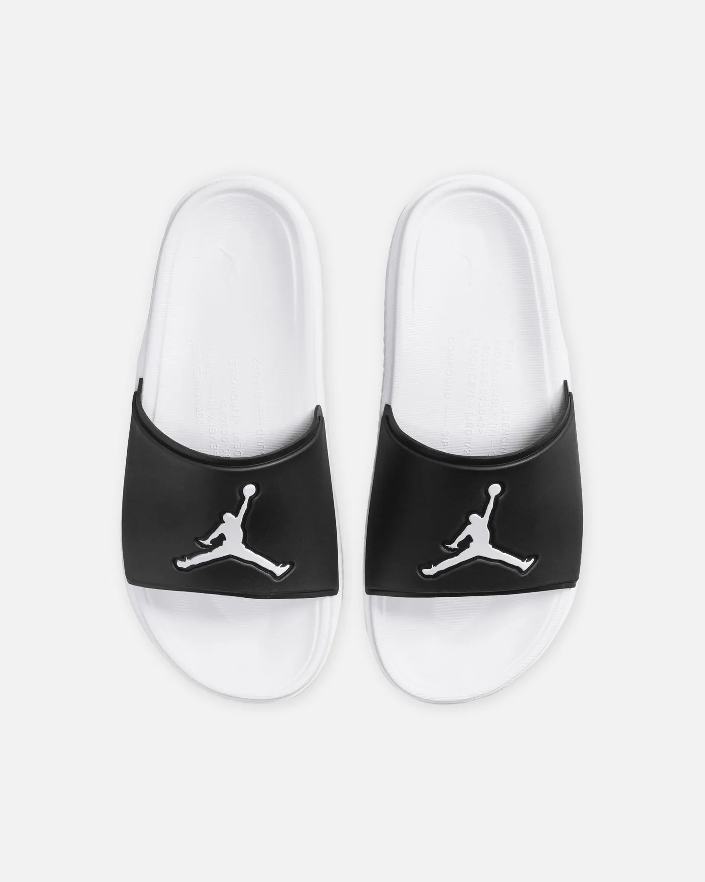 Jordan Jumpman Slides Black/White