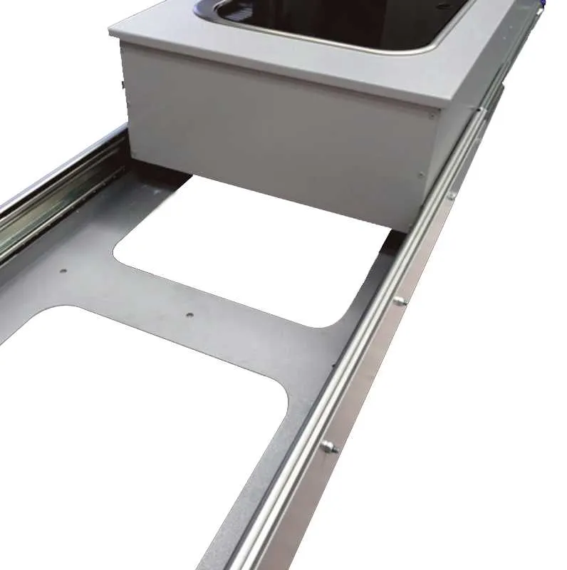 Kitchen Pro Sliding Combi Unit Cooktop and Sink