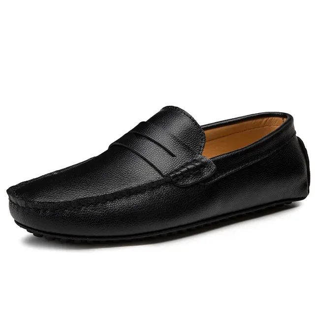 Klassische Herren Lederslipons von Stolz Schuhe