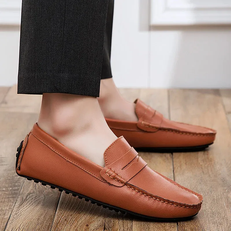 Klassische Herren Lederslipons von Stolz Schuhe