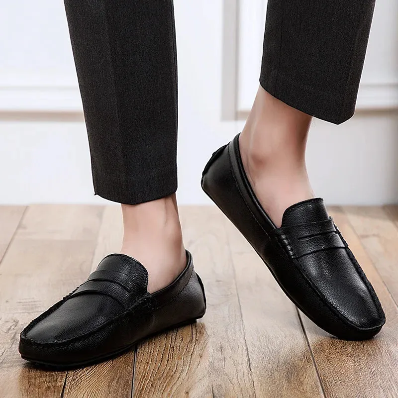 Klassische Herren Lederslipons von Stolz Schuhe
