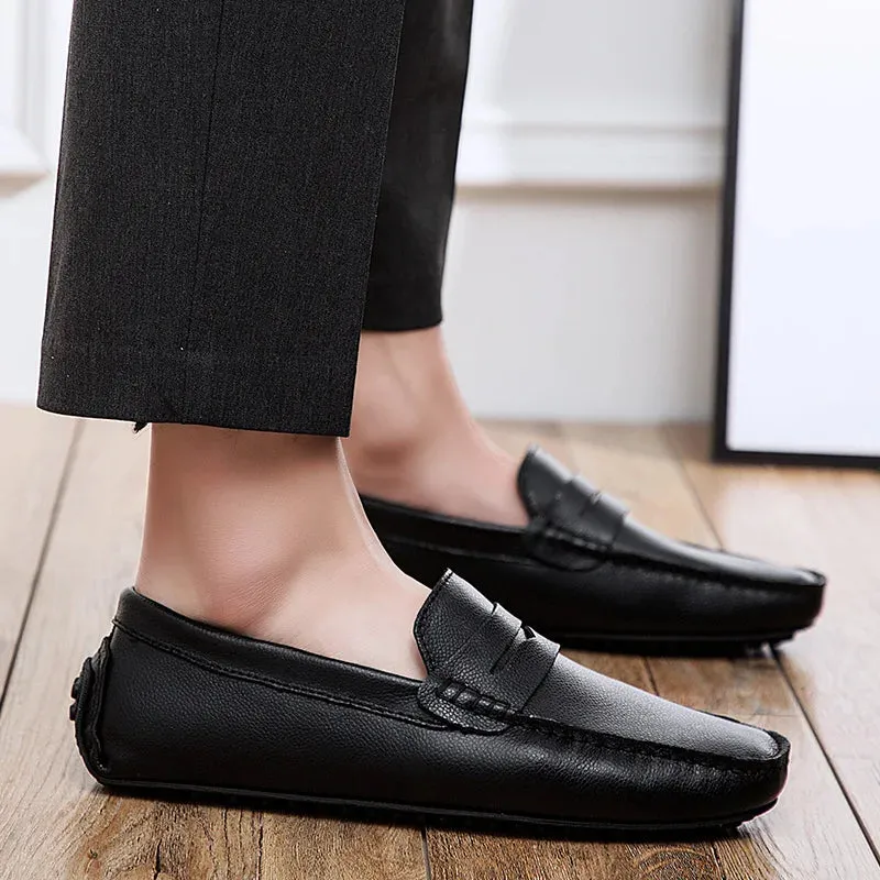 Klassische Herren Lederslipons von Stolz Schuhe