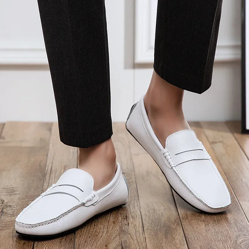 Klassische Herren Lederslipons von Stolz Schuhe
