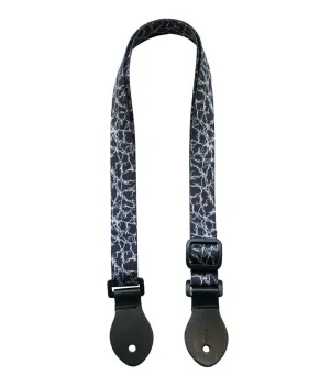 LG 1" Barbed Wire Webbed Ukulele Strap