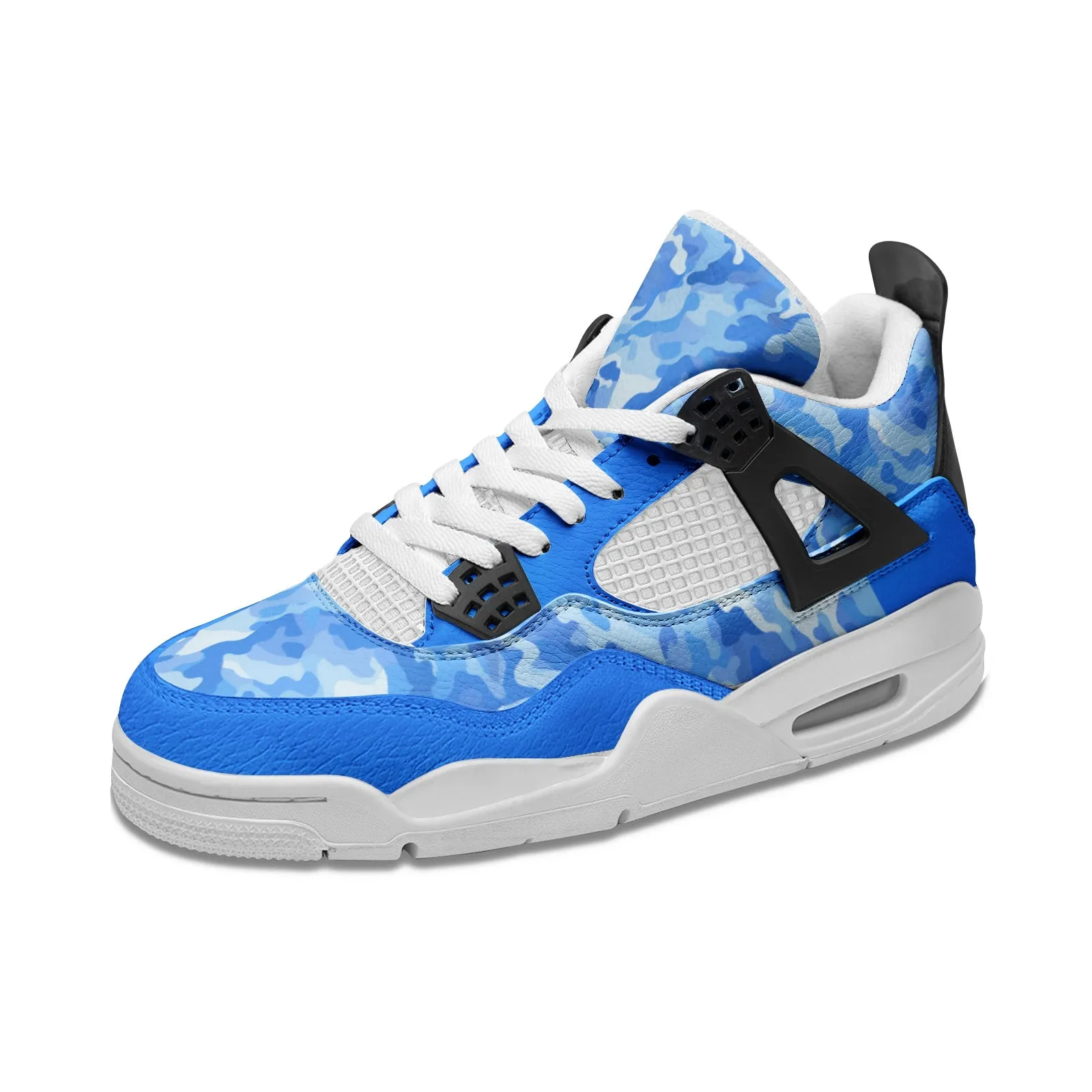 Light Blue Camo Shoes