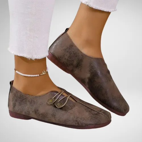 Liliane – Orthopaedic Suede Loafers