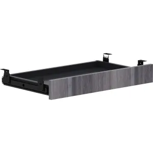 Lorell Weathered Charcoal Laminate Desking