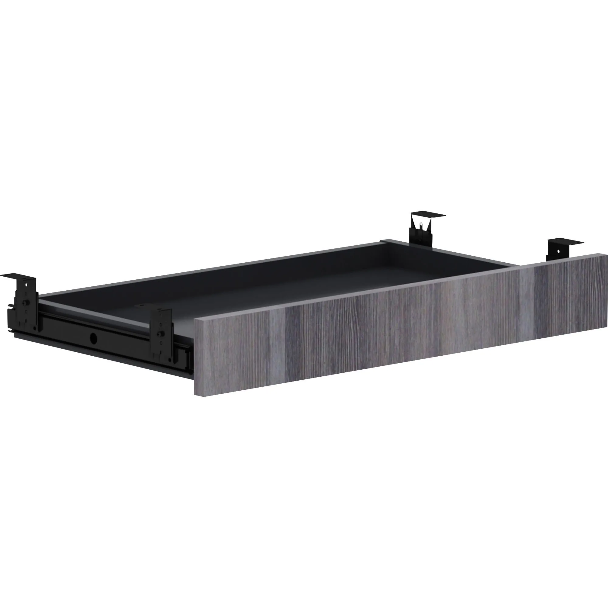 Lorell Weathered Charcoal Laminate Desking
