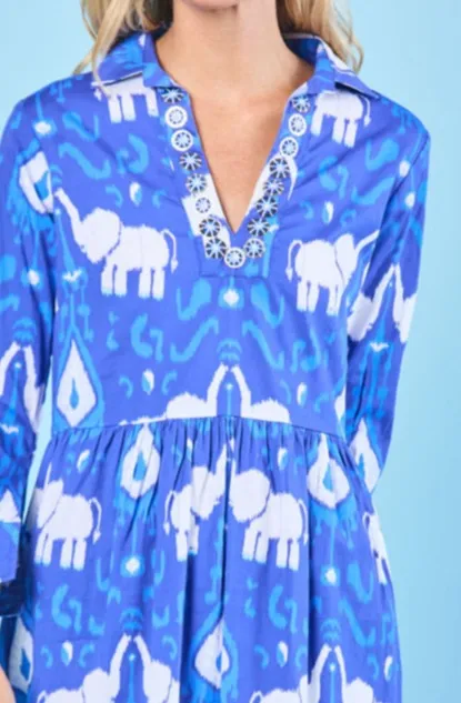 Lucy Dress in Indigo Trunk Show by Sheridan French