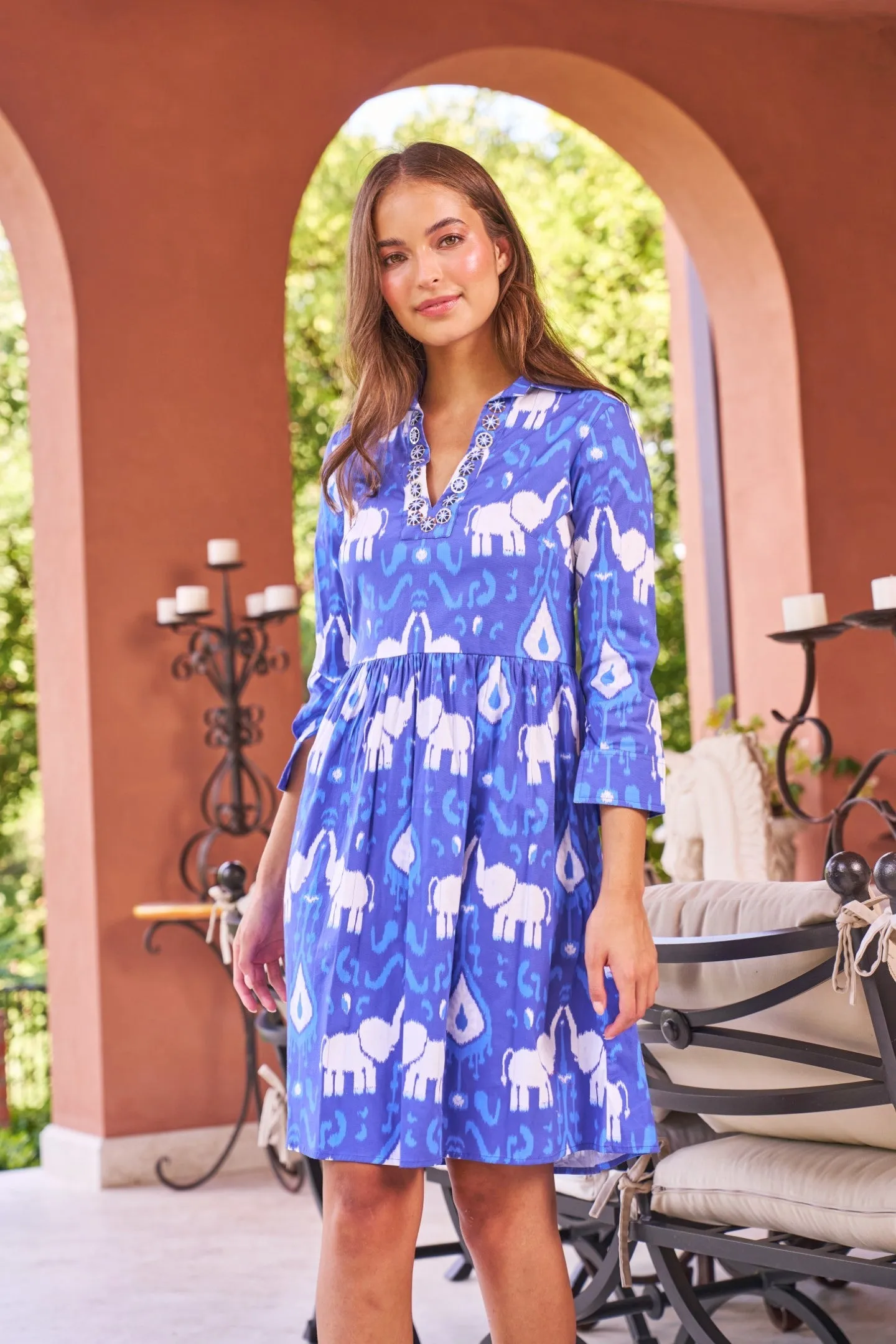 Lucy Dress in Indigo Trunk Show by Sheridan French