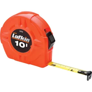 LUFKIN HI-VIZ 1/2X10' ORN TAPE MEASURE