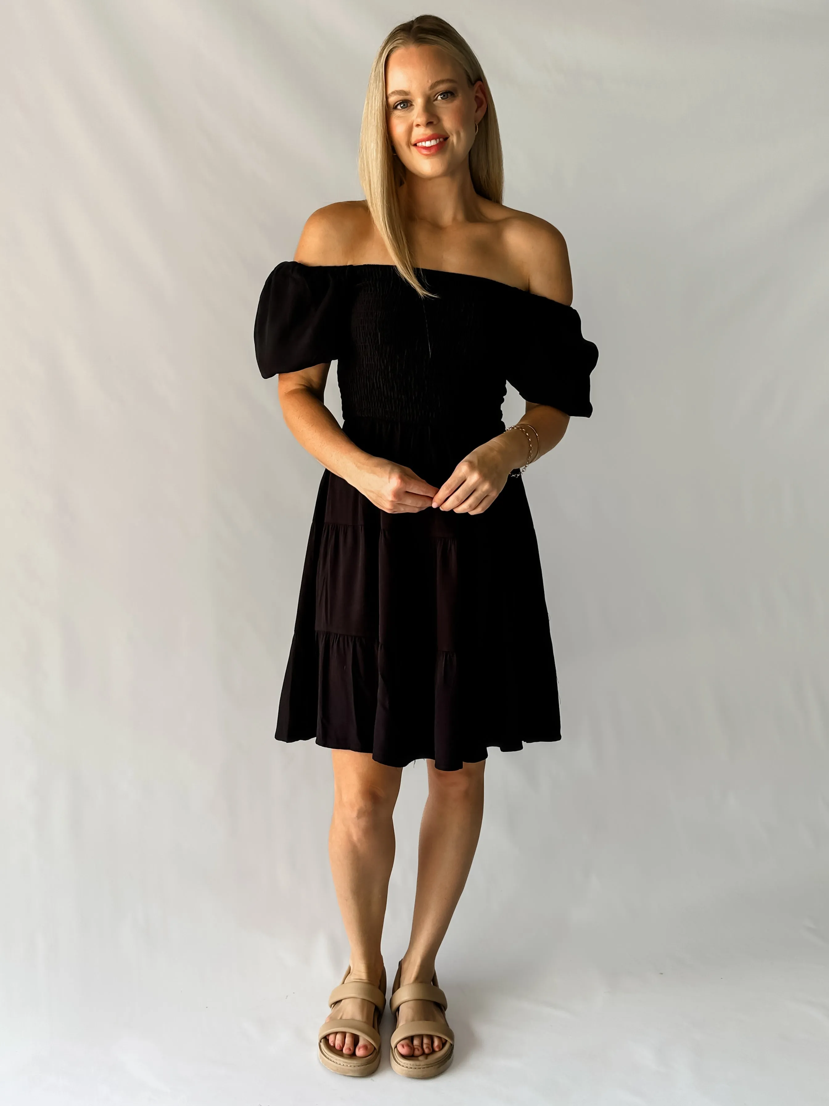 MADINA DRESS - BLACK