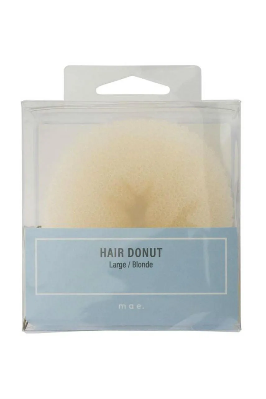 MAE 40-2003BL Hair Donut Large Blonde