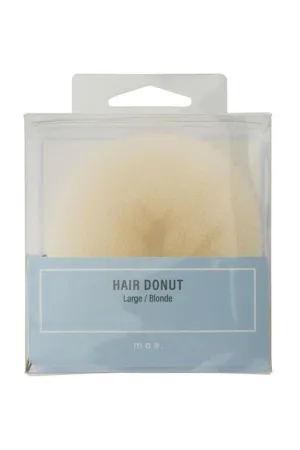 MAE 40-2003BL Hair Donut Large Blonde