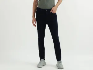 Men Solid Low Crotch Jeans