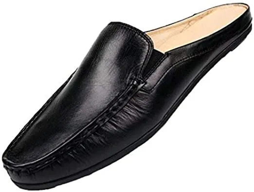 Men's Classic Casual Mules Backless