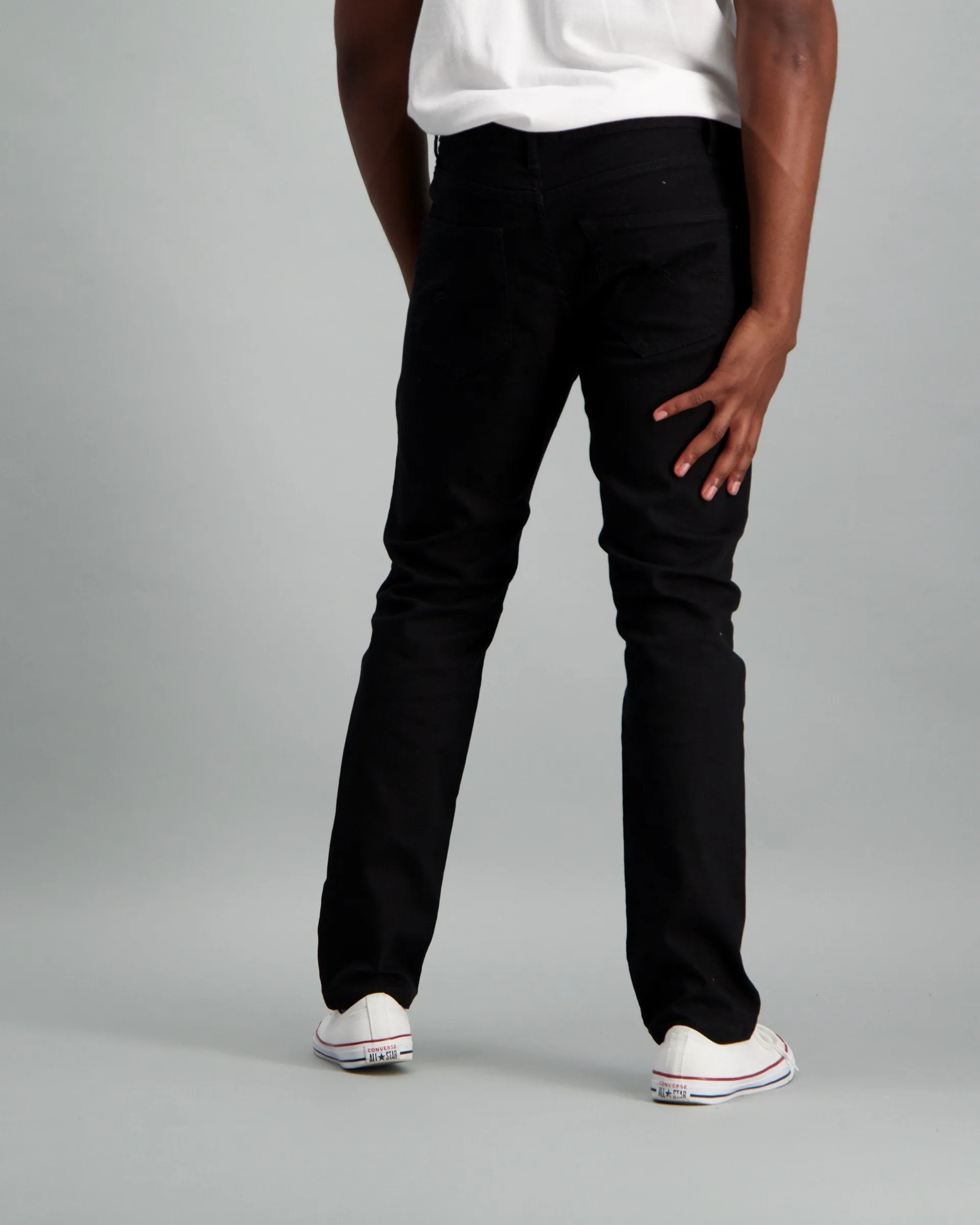 Men's Dark Blue Slim Stretch Denim Jean