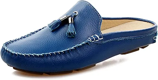 Men's Tassel Mules Casual Slippers