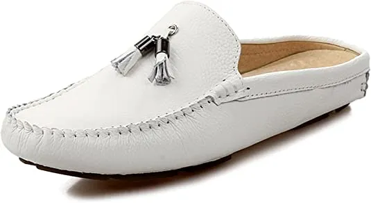 Men's Tassel Mules Casual Slippers