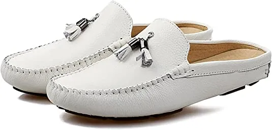 Men's Tassel Mules Casual Slippers