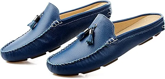 Men's Tassel Mules Casual Slippers