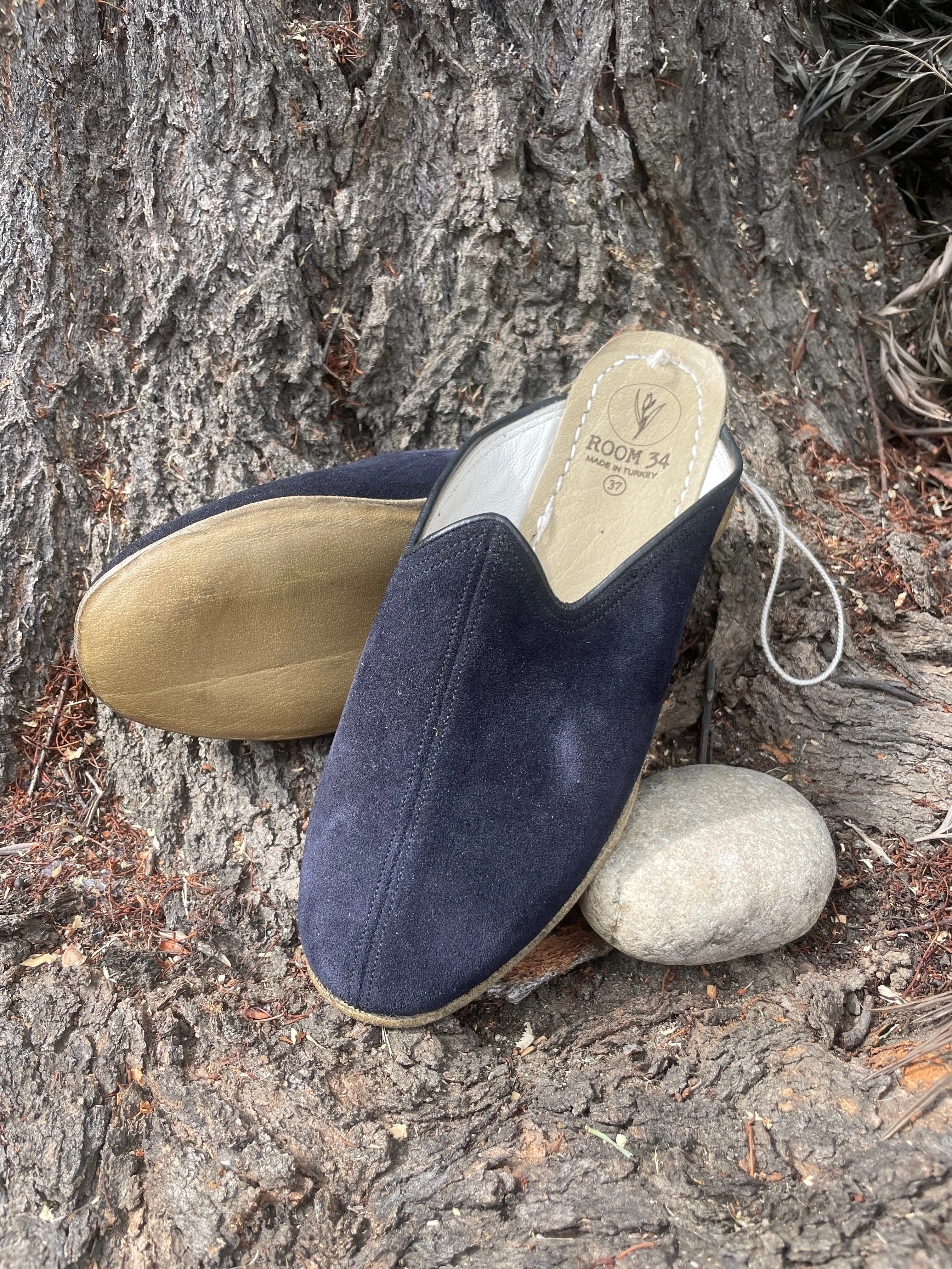 MIDNIGHT BLUE MULES