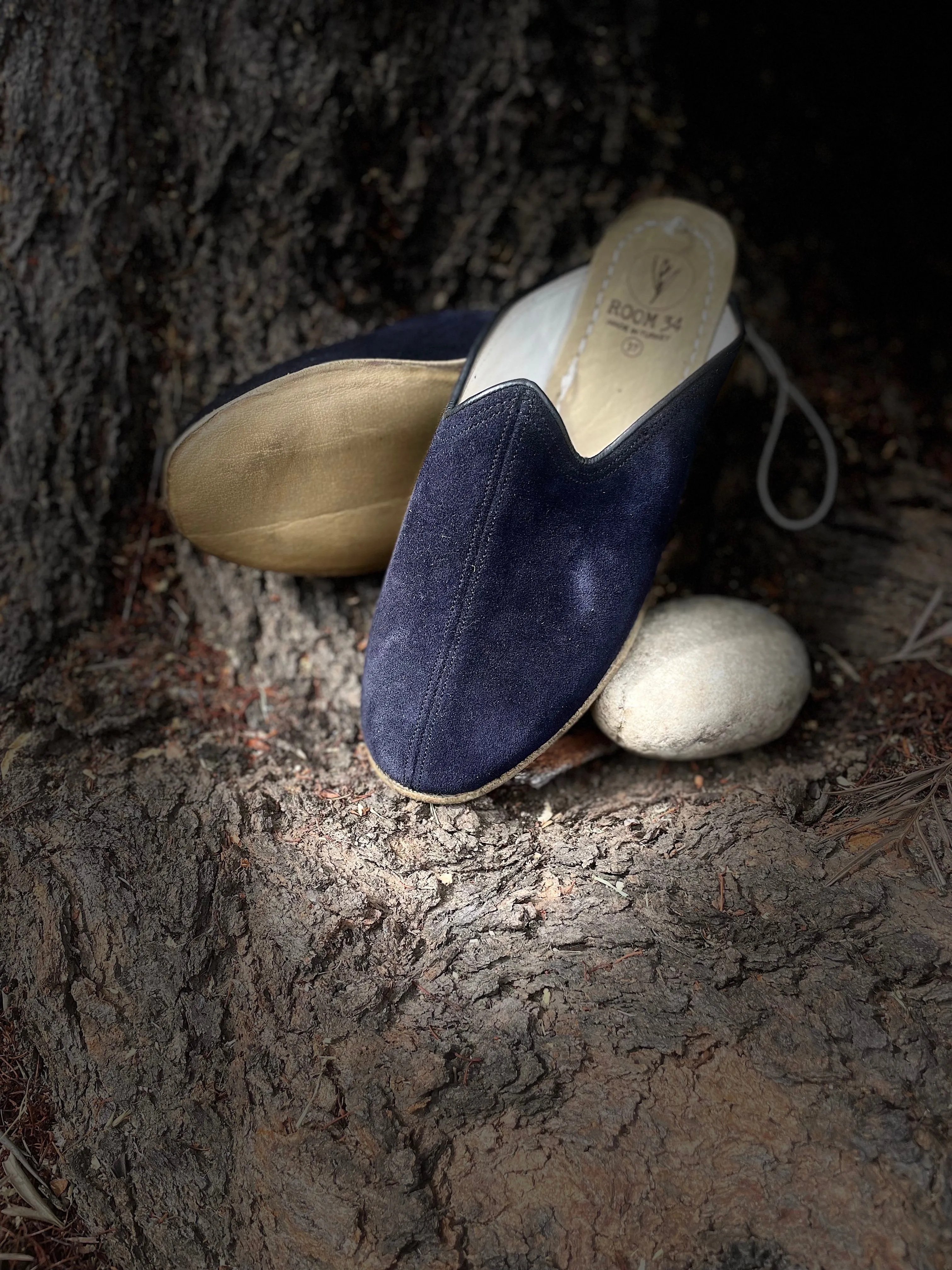 MIDNIGHT BLUE MULES