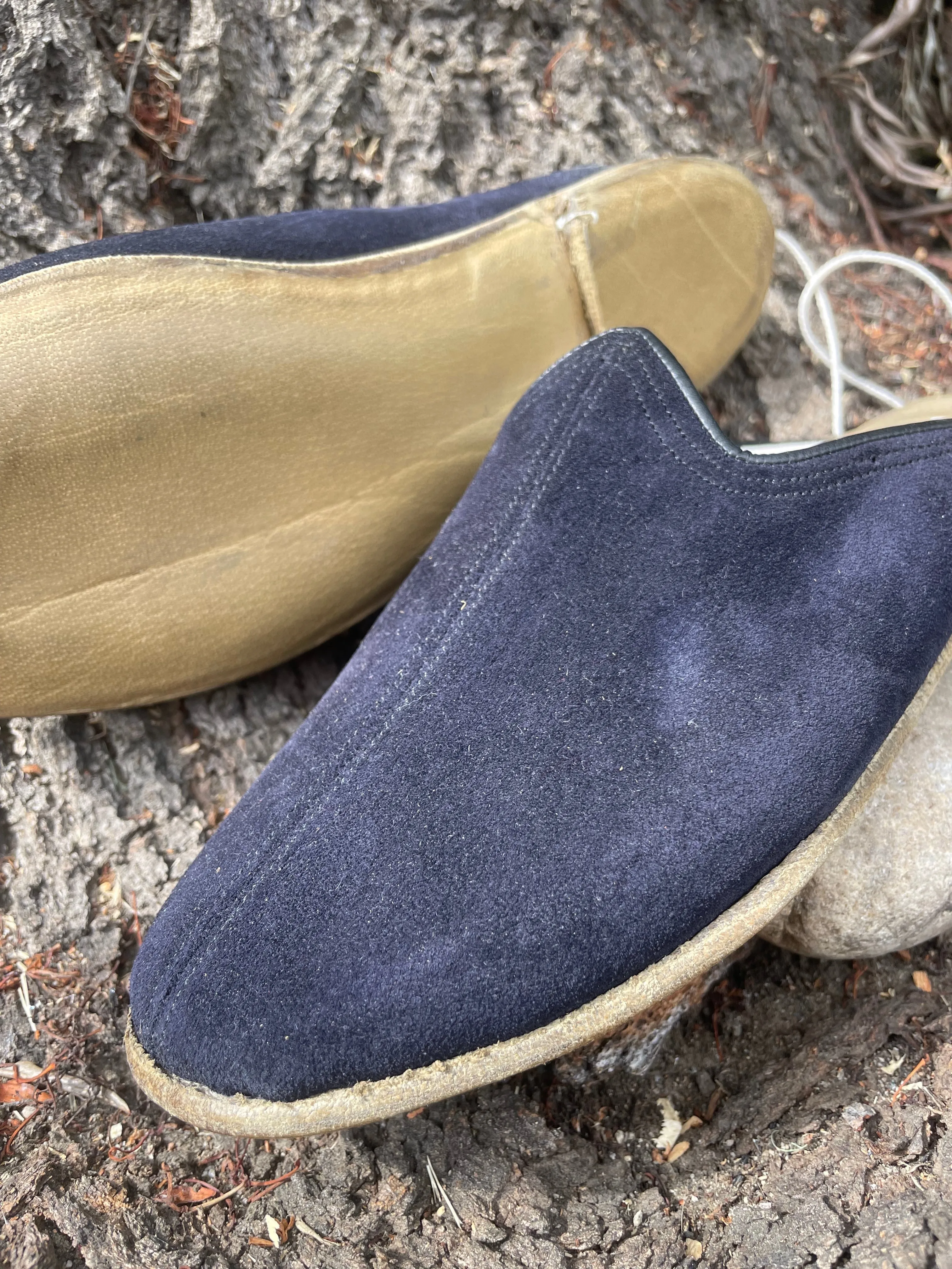 MIDNIGHT BLUE MULES