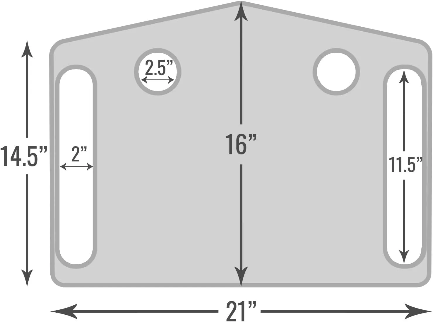 NEW DMI Walker Carrying Tray, Gray! This is for the tray only that attaches to your existing walker