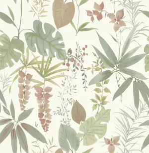 New Warm Maldives Peel & Stick Wallpaper by Wall Pops! Each roll 20.5 inches wide by 18 feet long, Coverage 30.75 sq. ft. Retail $70 