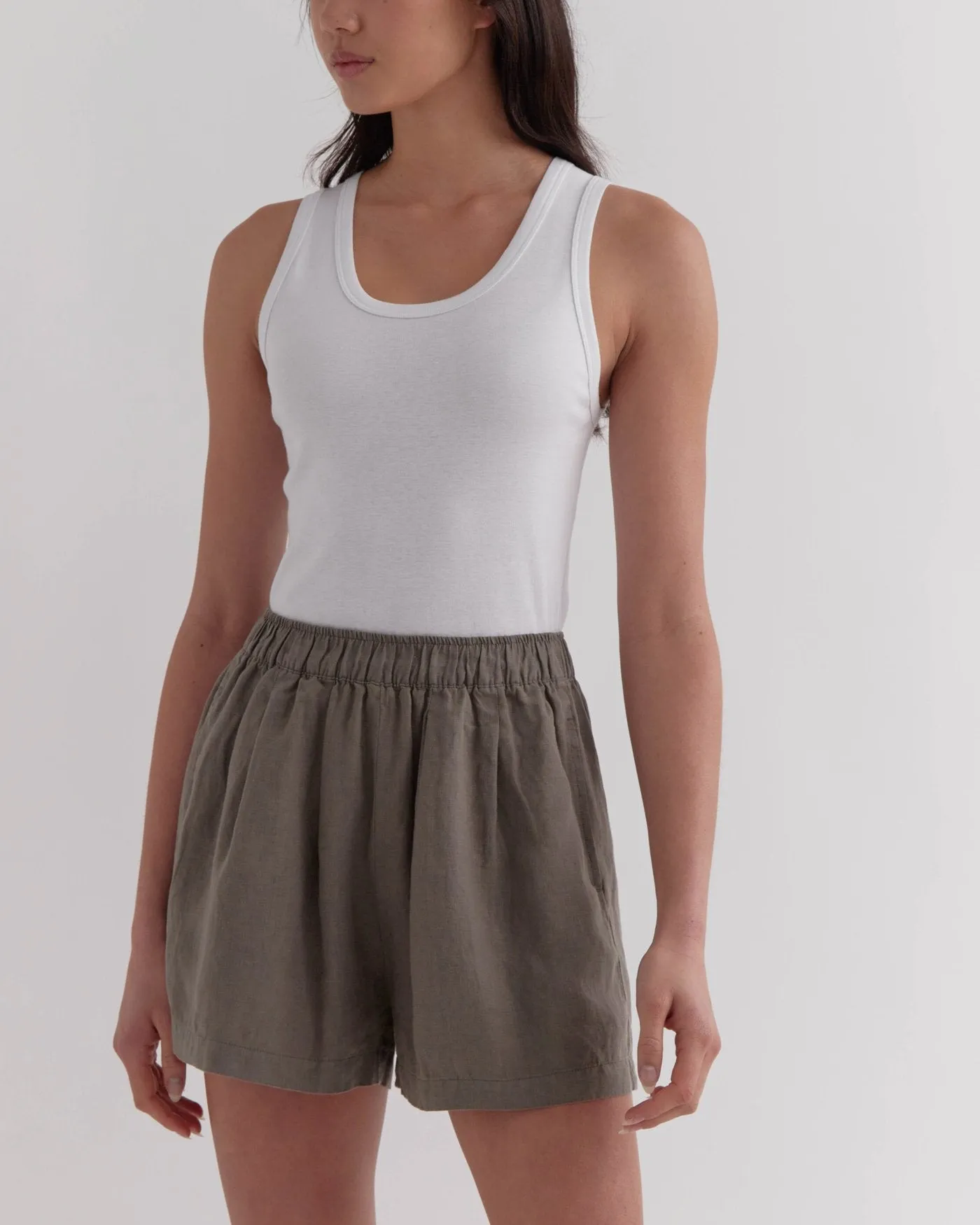 Noma Linen Short Sage