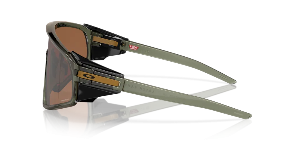 Oakley Latch Panel Sunglasses - Olive Ink w/Prizm Tungsten