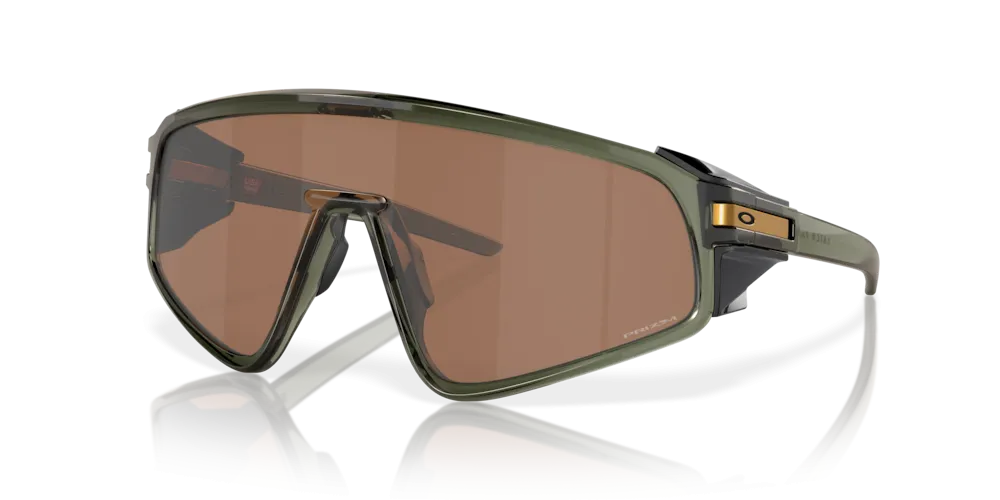 Oakley Latch Panel Sunglasses - Olive Ink w/Prizm Tungsten