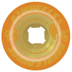 OJ - Double Duro Pastel Orange 53MM 101A/95A Skateboard Wheels