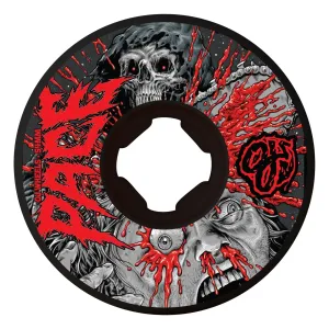OJ PACE "CHAINSAW" ELITE CHUBBIES BLACK 54MM 99A SKATEBOARD WHEELS