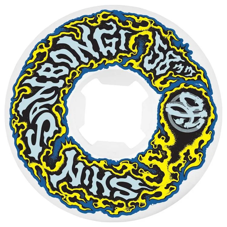 OJ Wheels Shin Sangbongi Original Mini Combo Skateboard Wheels White 99a 58mm