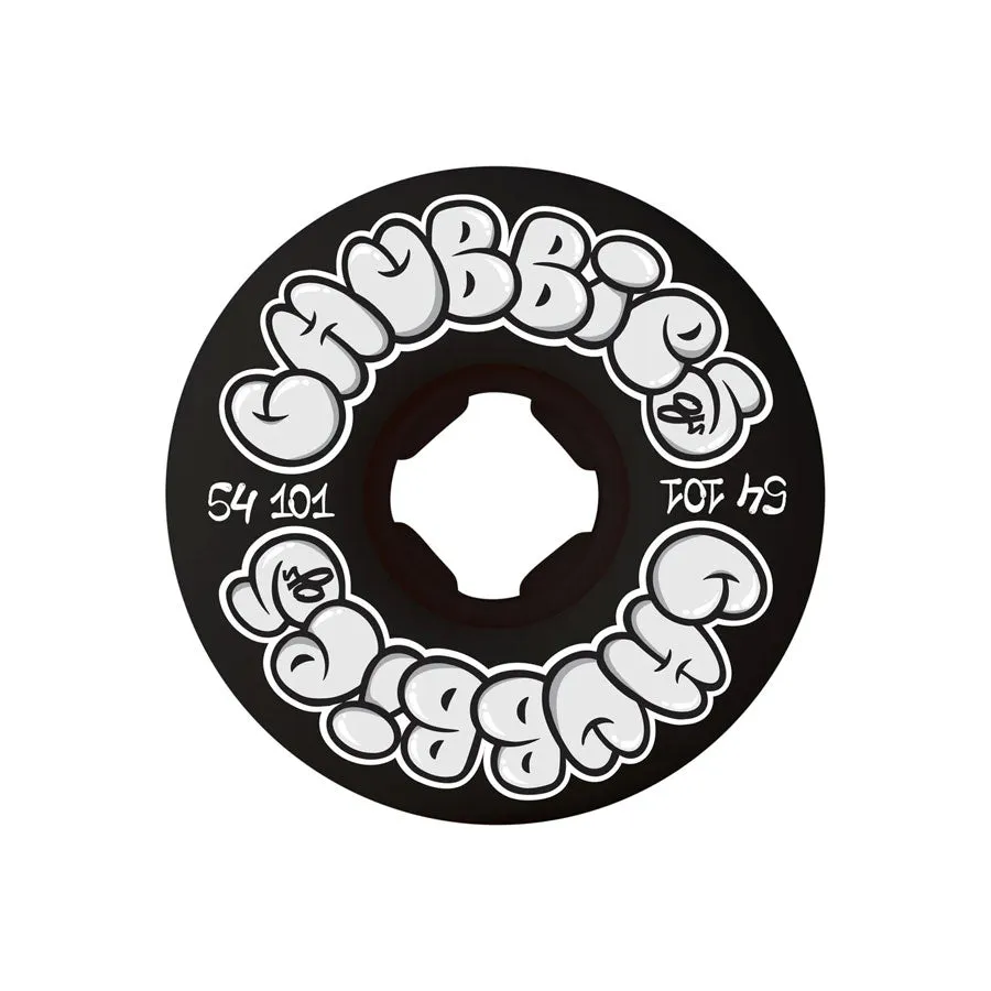 OJs Team Elite Throw Ups Chubbies Blk 101A Wheels 54mm