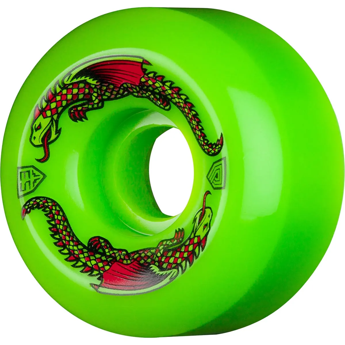 Powell Peralta - Dragon Formula 53MM x 33MM 93A Skateboard Wheels
