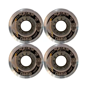 Remember Collective PeeWee Wheels 62mm 80a - Translucent