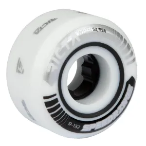 Ricta Speedrings Wide 99a White Skateboard Wheels