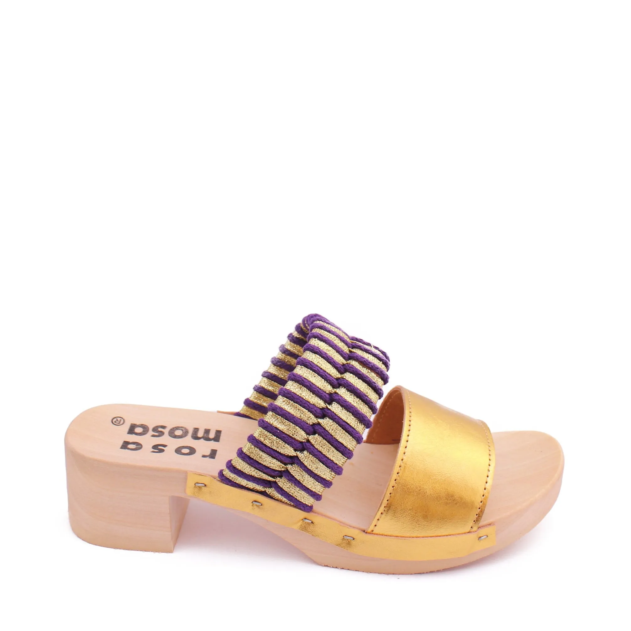 ROCCO KNOT SANDALS   GOLD LILAC