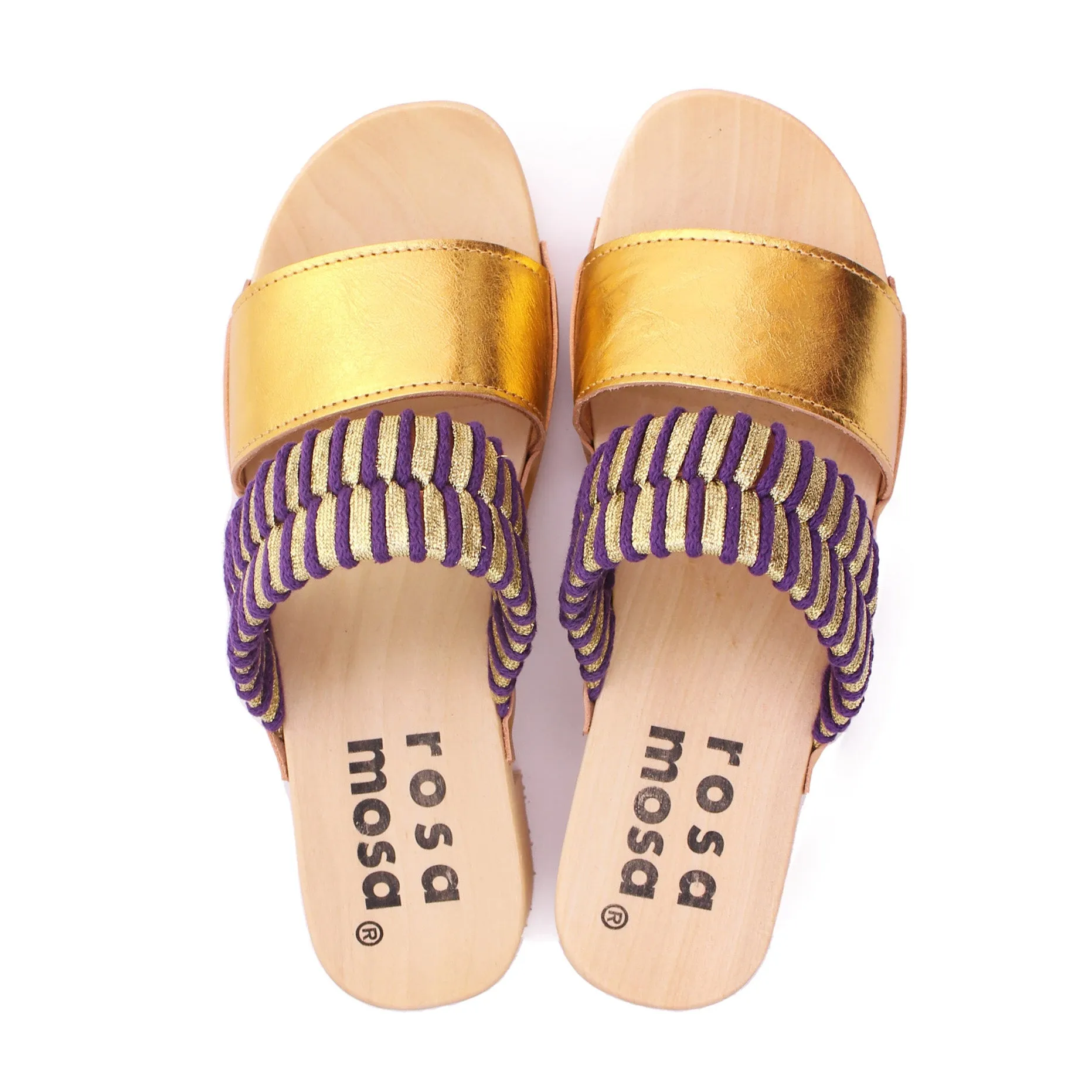 ROCCO KNOT SANDALS   GOLD LILAC